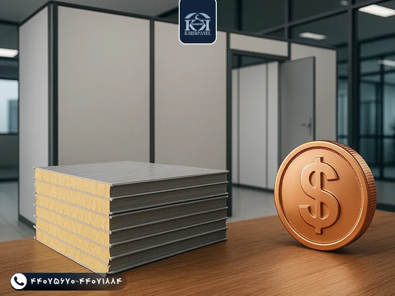 قیمت پارتیشن بندی با ساندویچ پانل