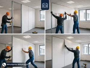 پارتیشن بندی با ساندویچ پانل