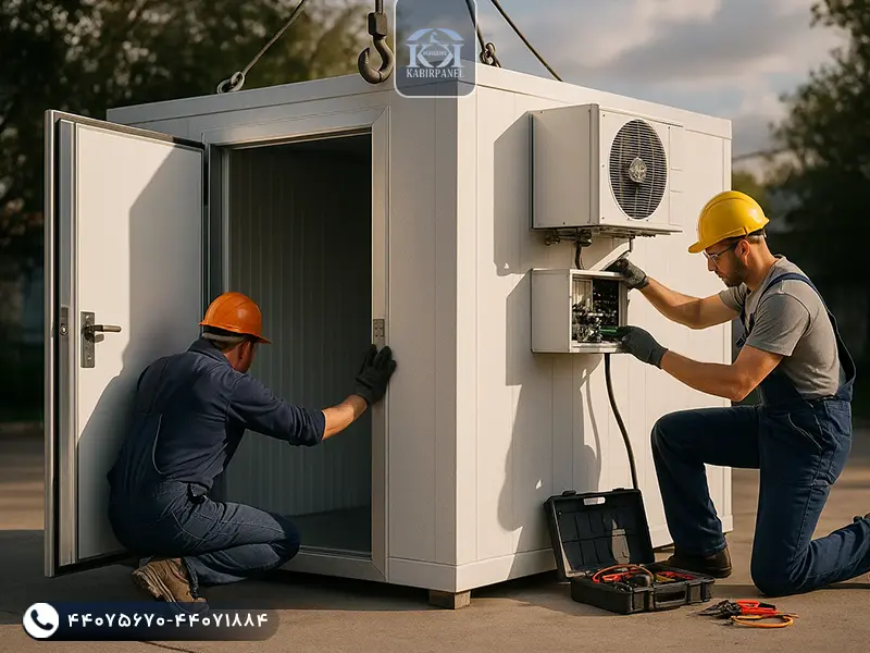 خدمات سردخانه کانکسی