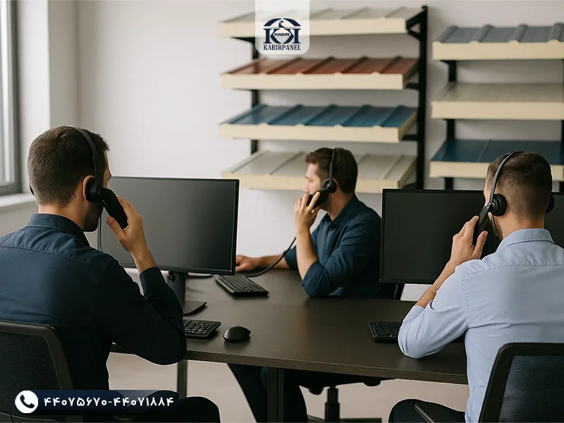 کارشناسان فروش کبیر پانل در شهر یزد