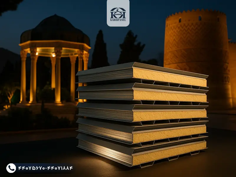 خرید ساندویچ پانل در شهر شیراز