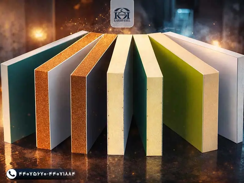 ساندویچ پانل pvc رنگی