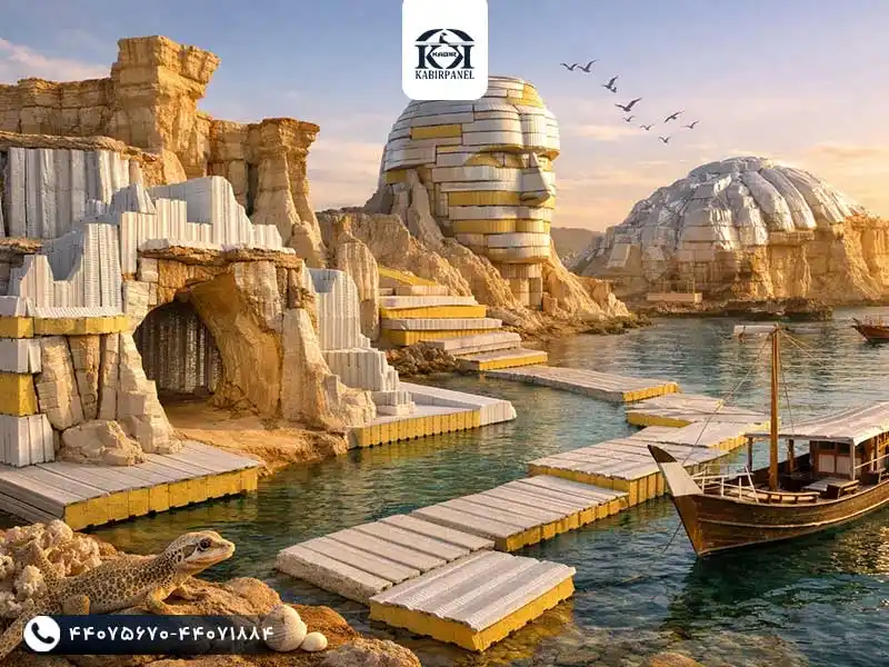 ساندویچ پانل در شهر قشم